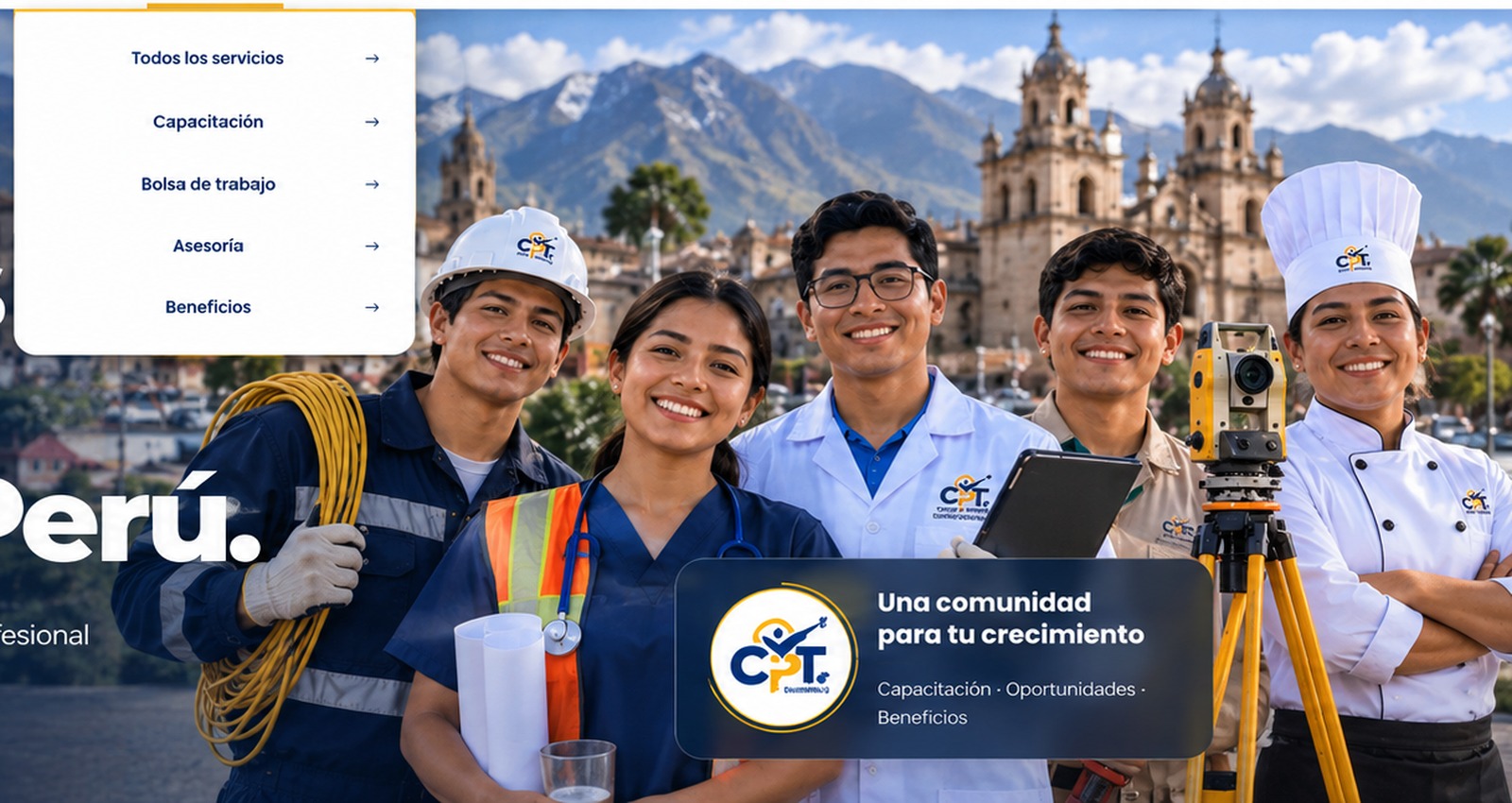Comunidad de profesionales técnicos del CPT Perú
