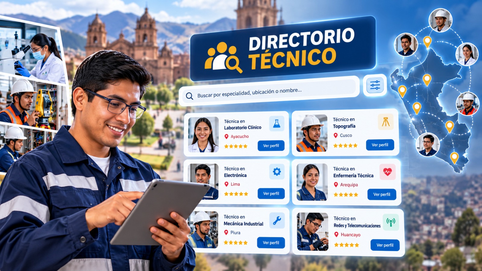 Ofrezco mis servicios técnicos